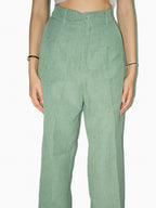 Tailored Linen Ensemble Green