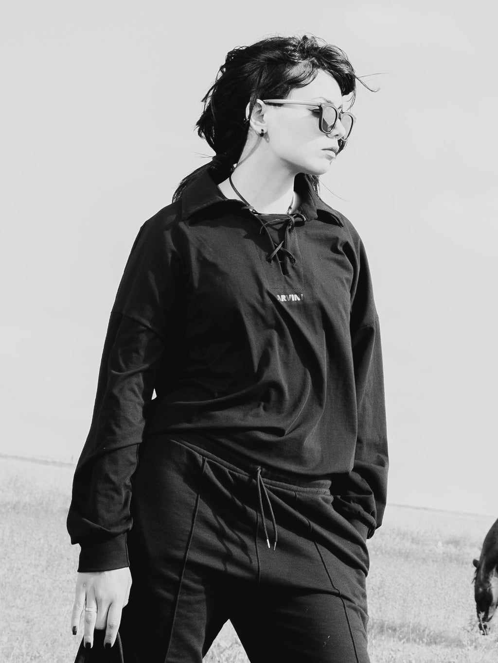 Full Black Sweatshirt