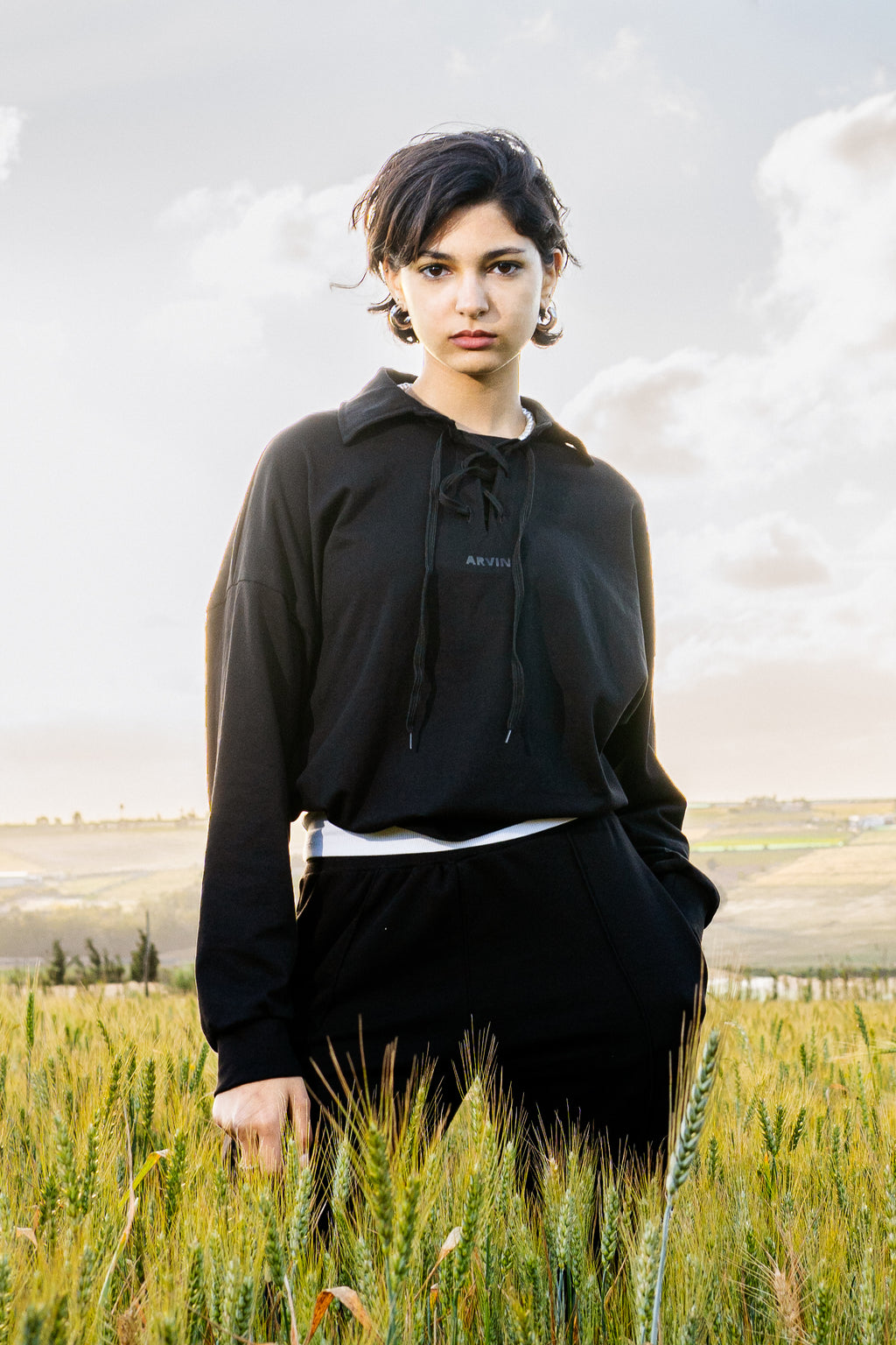 Full Black Sweatshirt